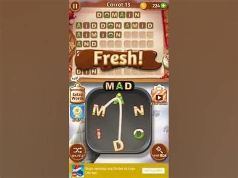 carrot 13 word cookies|Word Cookies, Star Chef, Updated Carrot Level 13 Solved.